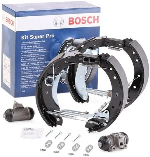 کیت لنت ترمز کاسه ای عقب بوش مدل KS537 Super Pro - یک مجموعه از پیش مونتاژ شده