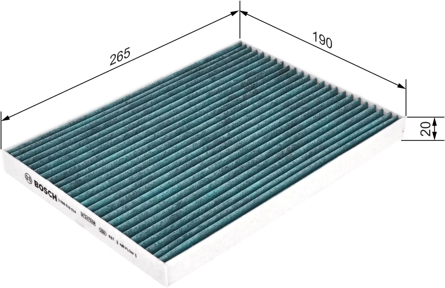 فیلتر کابین بوش A8524 - فیلتر پلاس فیلتر کابین بوش A8524 - فیلتر پلاس