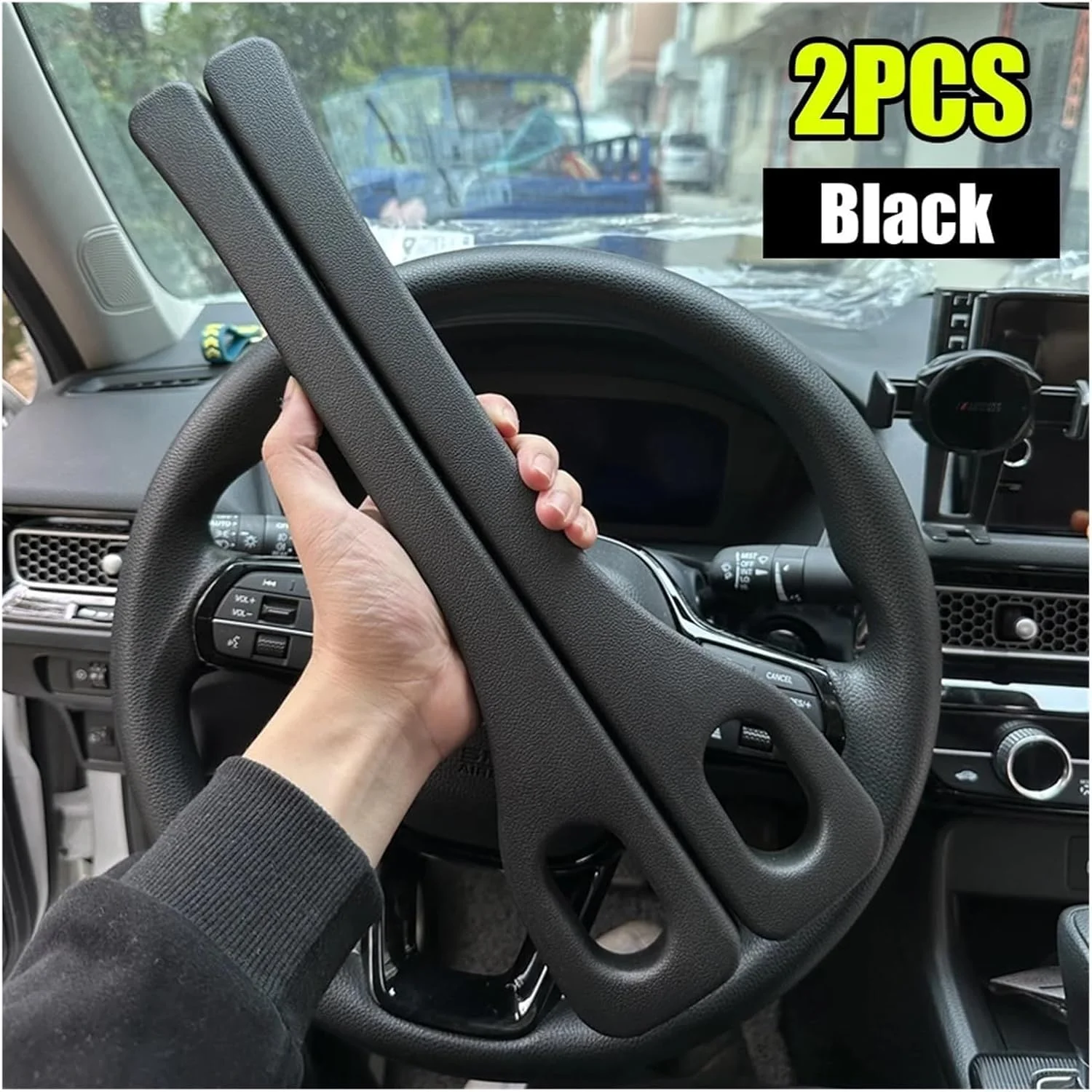 2 عدد سازمان دهنده شکاف صندلی خودرو، سازمان دهنده چند منظوره شکاف صندلی خودرو برای نگهداری تلفن، کلید و جلوگیری از افتادن اشیا، مسدود کننده جهانی بین صندلی ها، لوازم جانبی خودرو (مشکی)