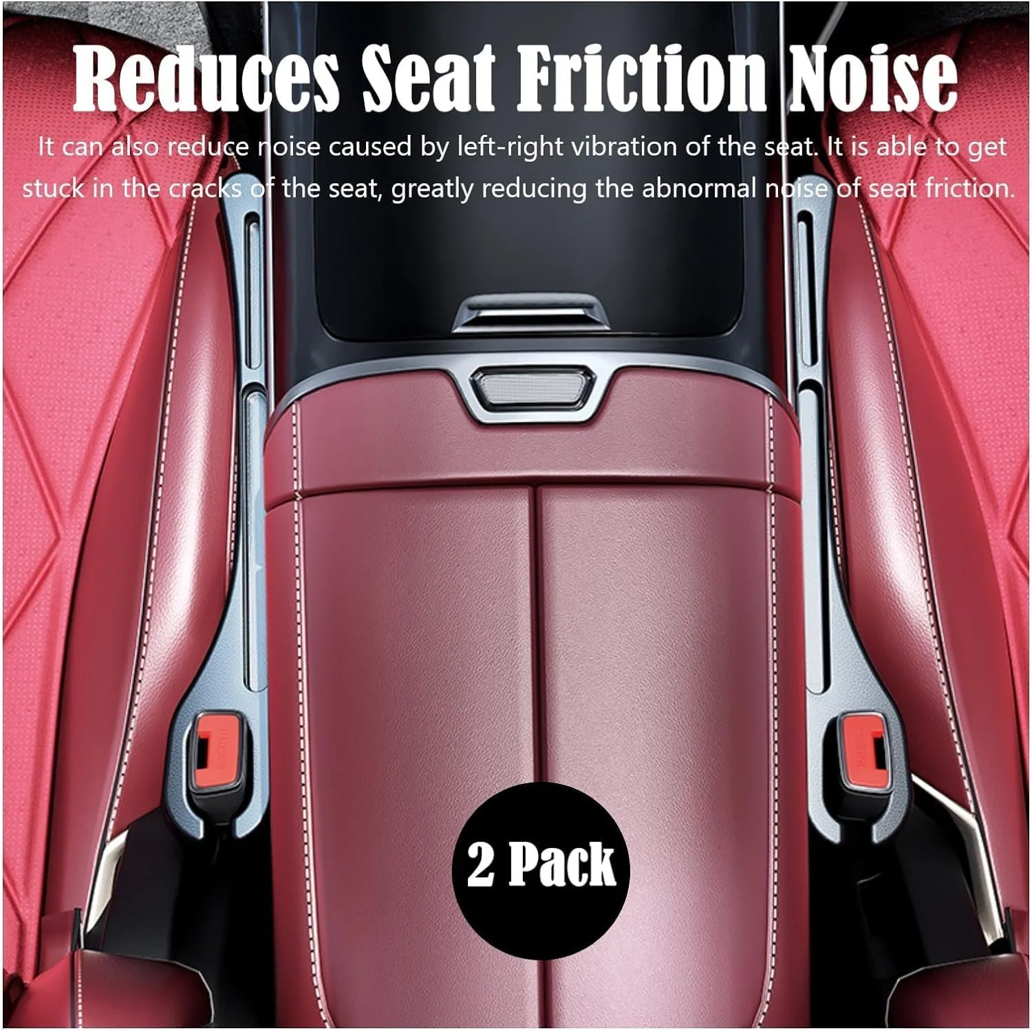 مسدود کننده فضای خالی صندلی خودرو آزونی، بسته 2 عددی، با سوراخ کمربند ایمنی، پرکننده شکاف بین صندلی و کنسول، مناسب برای اکثر خودروها، کامیون ها و SUV ها برای جلوگیری از افتادن اشیاء، مشکی مسدود کننده فضای خالی صندلی خودرو آزونی، بسته 2 عددی، با سوراخ کمربند ایمنی، پرکننده شکاف بین صندلی و کنسول، مناسب برای اکثر خودروها، کامیون ها و SUV ها برای جلوگیری از افتادن اشیاء، مشکی