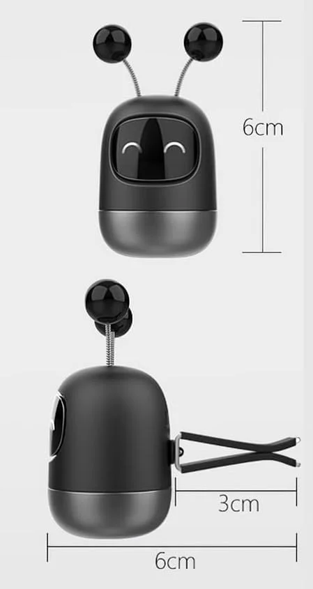 خوشبو کننده هوای خودرو، آویز دریچه هوای خودرو طرح ربات کارتونی با بازوی متحرک، آویز دریچه دیفیوزر خودرو فانتزی - به همراه 3 عدد قرص خوشبو کننده با ماندگاری بالا خوشبو کننده هوای خودرو، آویز دریچه هوای خودرو طرح ربات کارتونی با بازوی متحرک، آویز دریچه دیفیوزر خودرو فانتزی - به همراه 3 عدد قرص خوشبو کننده با ماندگاری بالا