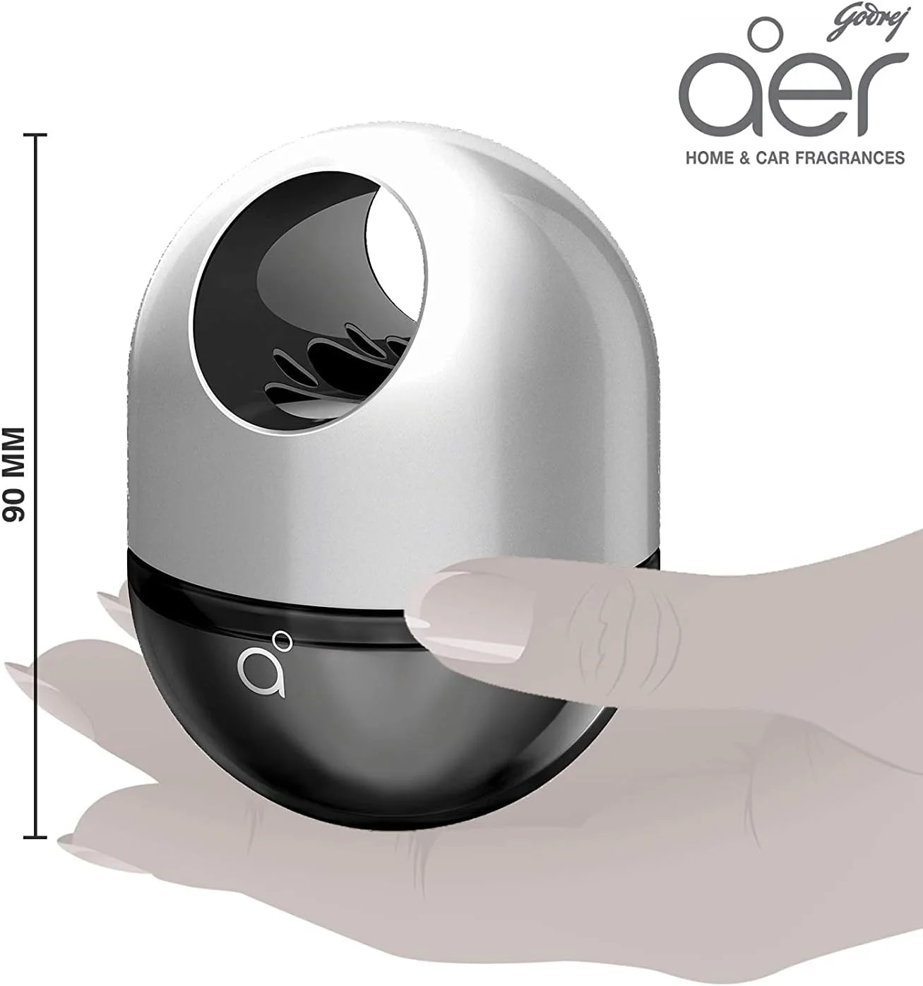 خوشبو کننده هوا خودرو گودرج ایر توئیست با رایحه مشک پس از دود 45 گرمی، مشکی
