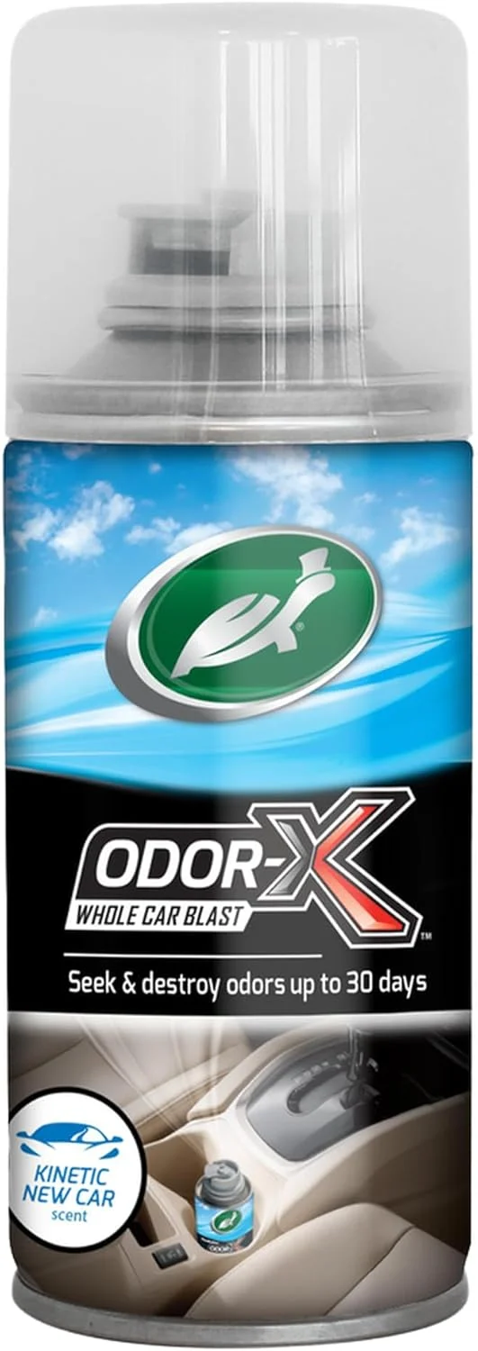 خوشبو کننده و تمیز کننده سیستم تهویه خودرو Turtle Wax با رایحه خودروی نو، 53030، کالر مجیک