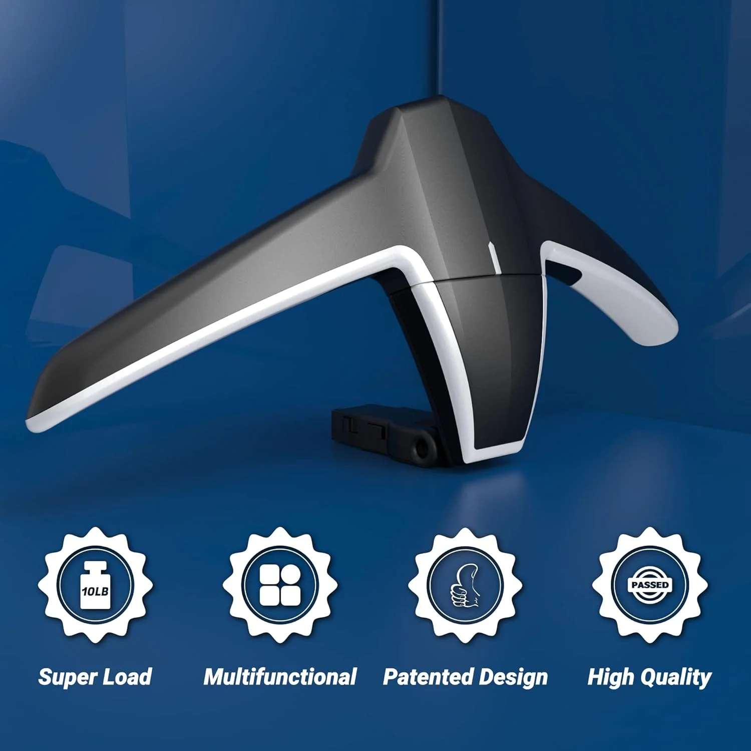 آویز کت خودرو KOLLIEE، آویز چند منظوره کت برای کت و شلوار و ژاکت، نصب روی پشتی صندلی و پشت سری