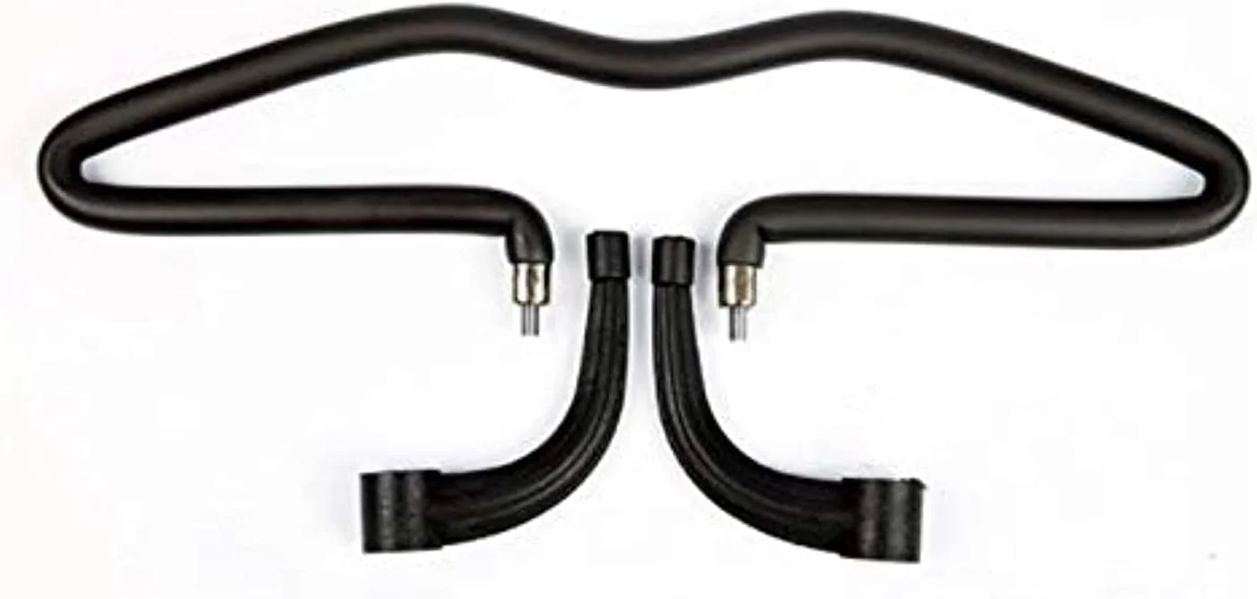 آویز نگهدارنده پشت سری صندلی خودرو SKEIDO، ساخته شده از فولاد و PU، مناسب برای کت، کت و شلوار و لباس، مشکی