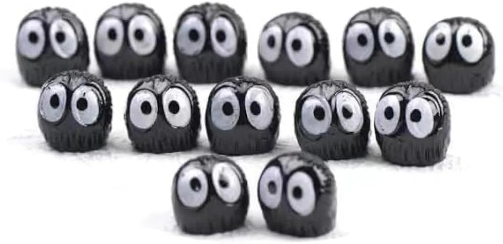 لوازم جانبی آینه عقب خودرو طرح روح های دوده ای بامزه - هدیه ای خنده دار برای تزئینات داخلی آینه خودرو، تزئینات مینیاتوری بامزه کنسول وسط خودرو، آینه عقب، پنجره، خودرو برقی (30 عدد)