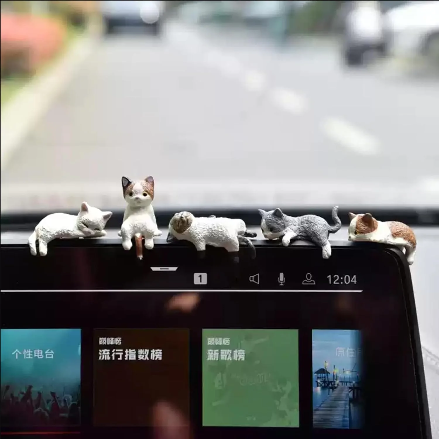 مجموعه 12 عددی تزئینات داشبورد و آینه خودرو طرح گربه، مناسب برای تزئین منزل، باغ و محل کار مجموعه 12 عددی تزئینات داشبورد و آینه خودرو طرح گربه، مناسب برای تزئین منزل، باغ و محل کار