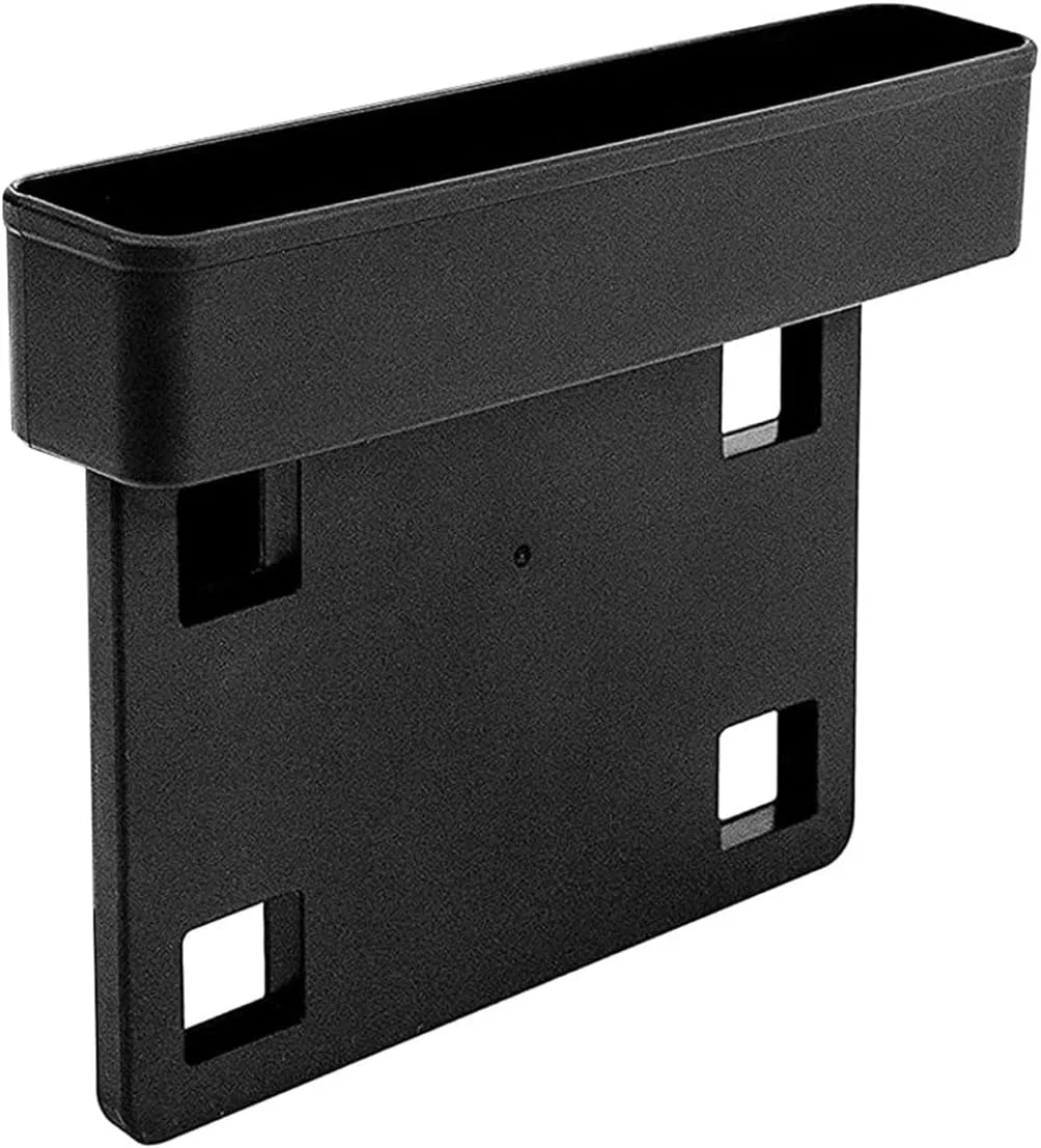 سازمان دهنده فضای خالی صندلی خودرو، بسته 2 عددی جعبه ذخیره سازی کنسول برای تلفن، سکه، کلید و پول، سازمان دهنده چند منظوره شکاف برای لوازم جانبی داخلی خودرو