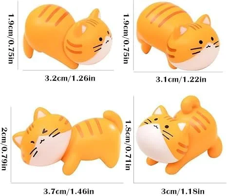 تزویق 8 تکه مینی گربه، لوازم جانبی بامزه خودرو، آویز آینه عقب و تزئینات داشبورد، هدایای تزئینی داخلی خودرو (نارنجی) تزویق 8 تکه مینی گربه، لوازم جانبی بامزه خودرو، آویز آینه عقب و تزئینات داشبورد، هدایای تزئینی داخلی خودرو (نارنجی)