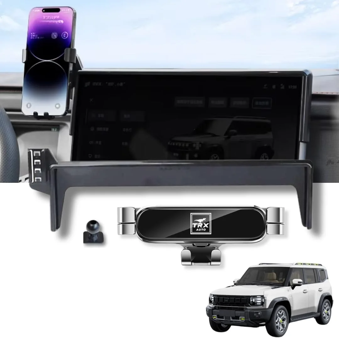 پایه نگهدارنده گوشی خودرو TRX AUTO مناسب برای خودرو جتور T2 مدل 2022 تا 2025 | نگهدارنده گوشی T2 | براکت ثابت صفحه نمایش چند رسانه ای | لوازم جانبی مناسب برای جتور T2 2025