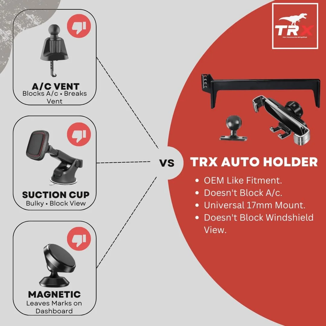 پایه نگهدارنده گوشی خودرو TRX AUTO مناسب برای خودرو جتور T2 مدل 2022 تا 2025 | نگهدارنده گوشی T2 | براکت ثابت صفحه نمایش چند رسانه ای | لوازم جانبی مناسب برای جتور T2 2025
