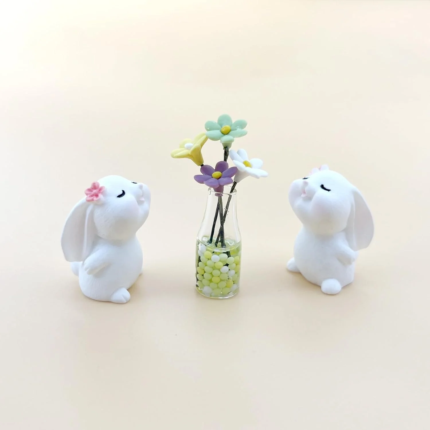 اکسسوری های داشبورد طرح گل آفتابگردان زیبا، آویز آینه عقب خرگوش کاوایی برای خانم ها و دختران، تزئینات گل برای خودرو، هدیه های بامزه برای فضای داخلی، دکوراسیون زیبا، حس و حال تابستانی