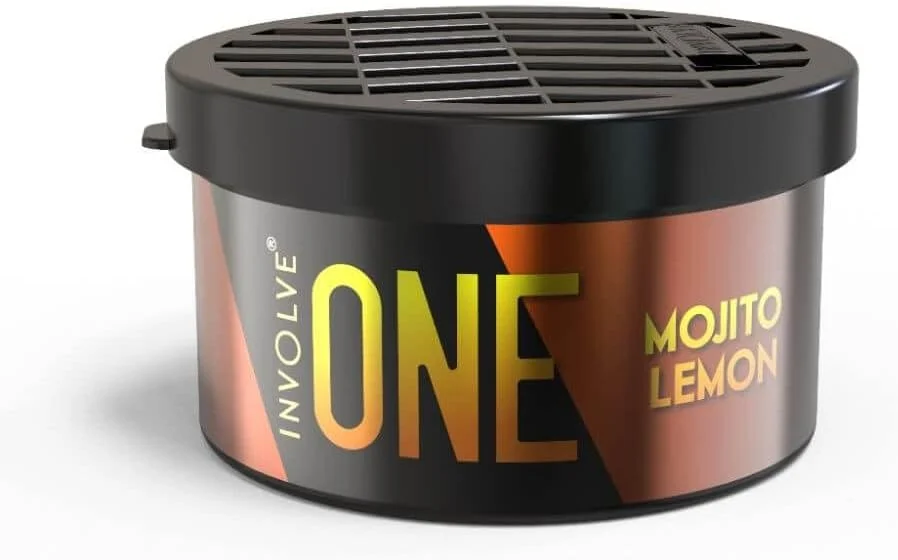 خوشبو کننده خودرو Involve ® ONE با رایحه موهیتو لیمو، ارگانیک و ضد نشت، خوشبو کننده فیبری خودرو IONE10، لوازم جانبی خودرو، خوشبو کننده های داخلی خودرو