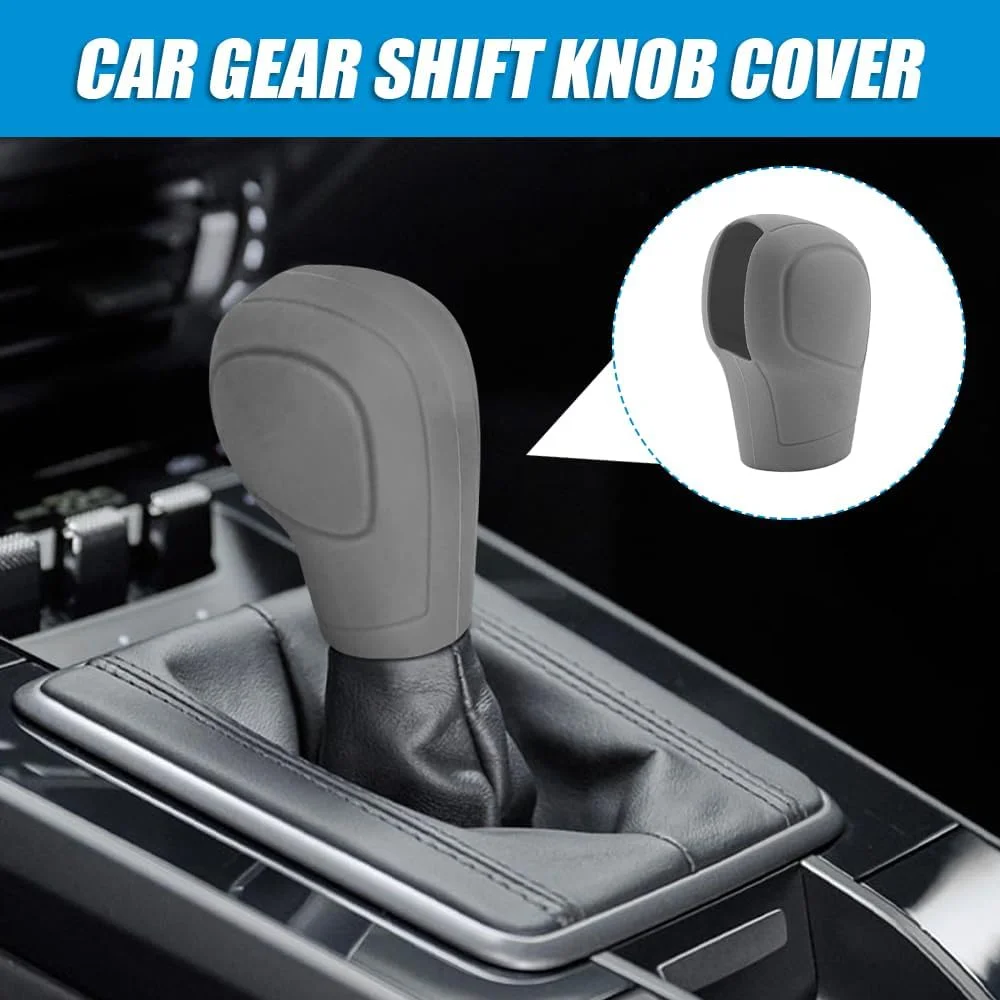 روکش دسته دنده خودرو، لوازم جانبی محافظ دسته دنده خودرو، محافظ دسته دنده خودرو، روکش سیلیکونی دسته دنده اتوماتیک جهانی مناسب برای اکثر خودروها