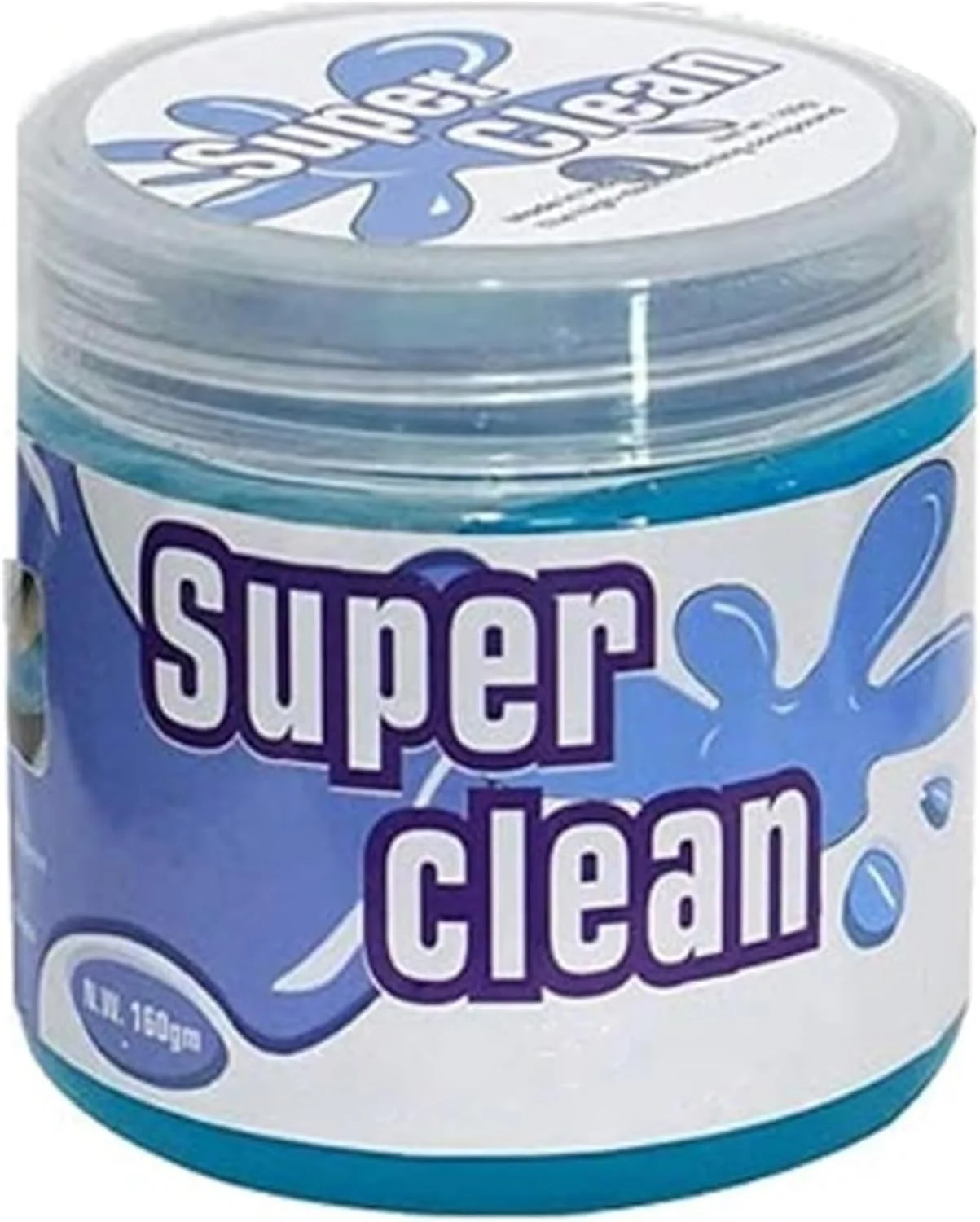 ژل تمیز کننده چند منظوره سولفر برای داخل خودرو، کیبورد، لپ تاپ و گجت ها | خمیر تمیز کننده گرد و غبار قابل استفاده مجدد برای دریچه کولر، داشبورد و لوازم الکترونیکی (بسته 1 عددی - 100 گرمی)