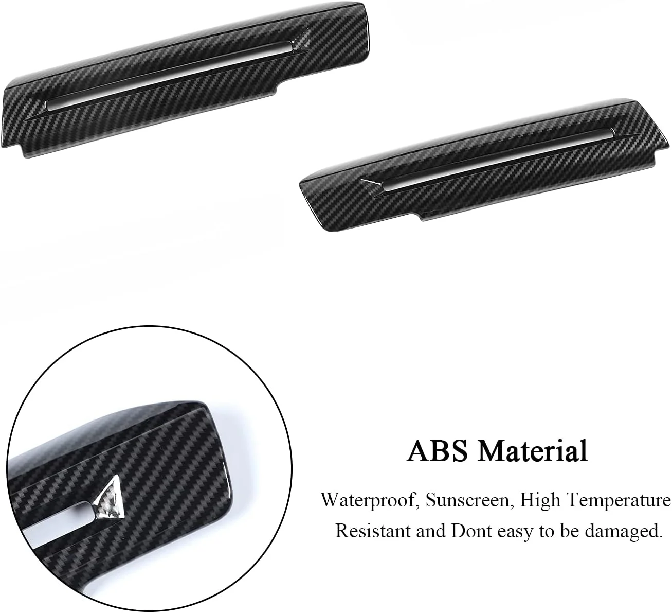 تزئین دستگیره داخلی درب فیبر کربنی RT-TCZ، لوازم جانبی دکوراسیون داخلی برای فورد موستانگ 2015-2024، 2 عدد تزئین دستگیره داخلی درب فیبر کربنی RT-TCZ، لوازم جانبی دکوراسیون داخلی برای فورد موستانگ 2015-2024، 2 عدد