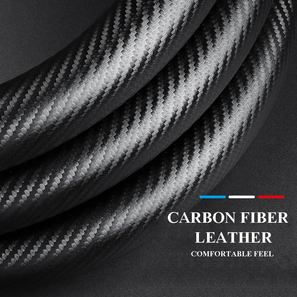 روکش فرمان برای ام جی زد اس 2020 2021 2022 2023 2024 2025 ZS، روکش ضد لغزش فرمان خودرو، محافظ فرمان خودرو با قابلیت تنفس، لوازم جانبی خودرو با دوام و با چسبندگی بالا