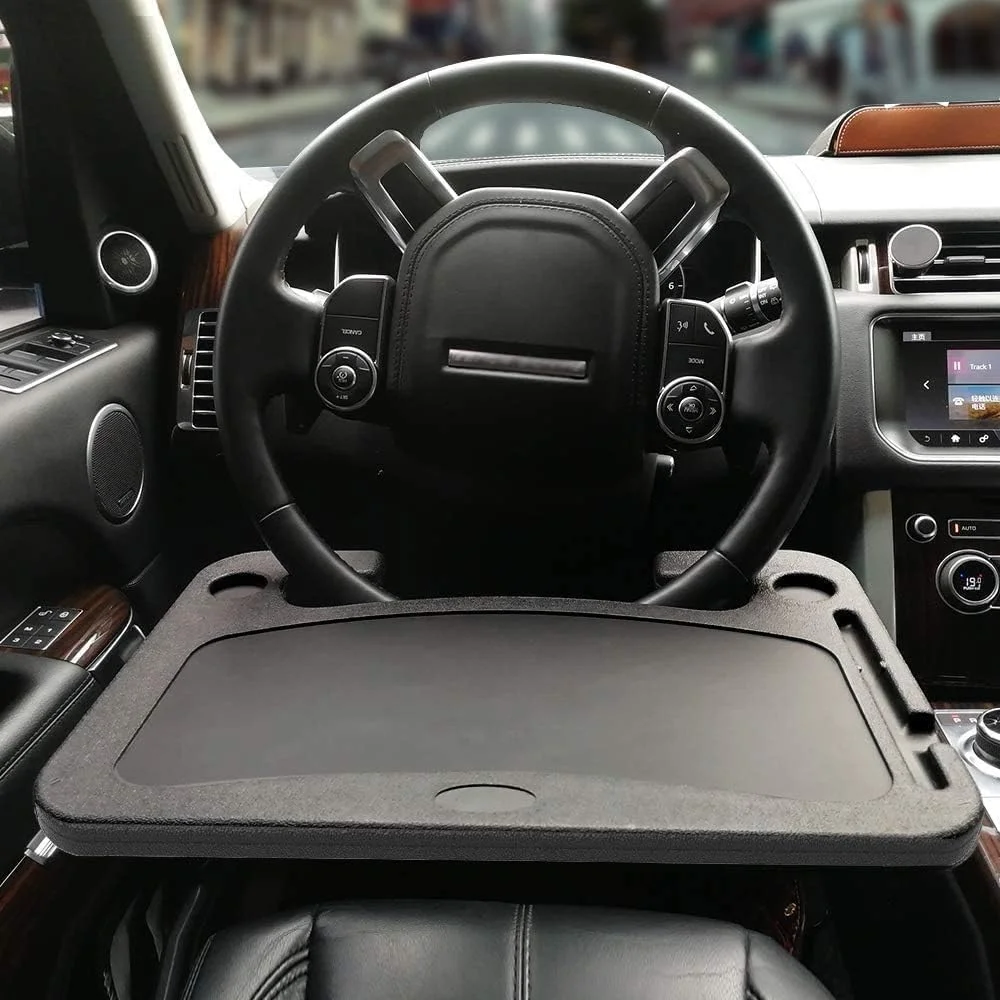 سینی فرمان خودرو برای نوشتن، لپتاپ، غذا خوردن، نوشیدنی و نگهدارنده دستمال کاغذی (مشکی) سینی فرمان خودرو برای نوشتن، لپتاپ، غذا خوردن، نوشیدنی و نگهدارنده دستمال کاغذی (مشکی)