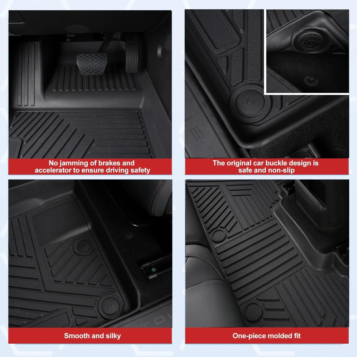 محافظ کف خودرو مناسب برای جتور T2 مدل 2023-2025، مجموعه کامل لاینر بار صندوق عقب + تشک پشتی صندلی + کفپوش برای لوازم جانبی جتور تراولر