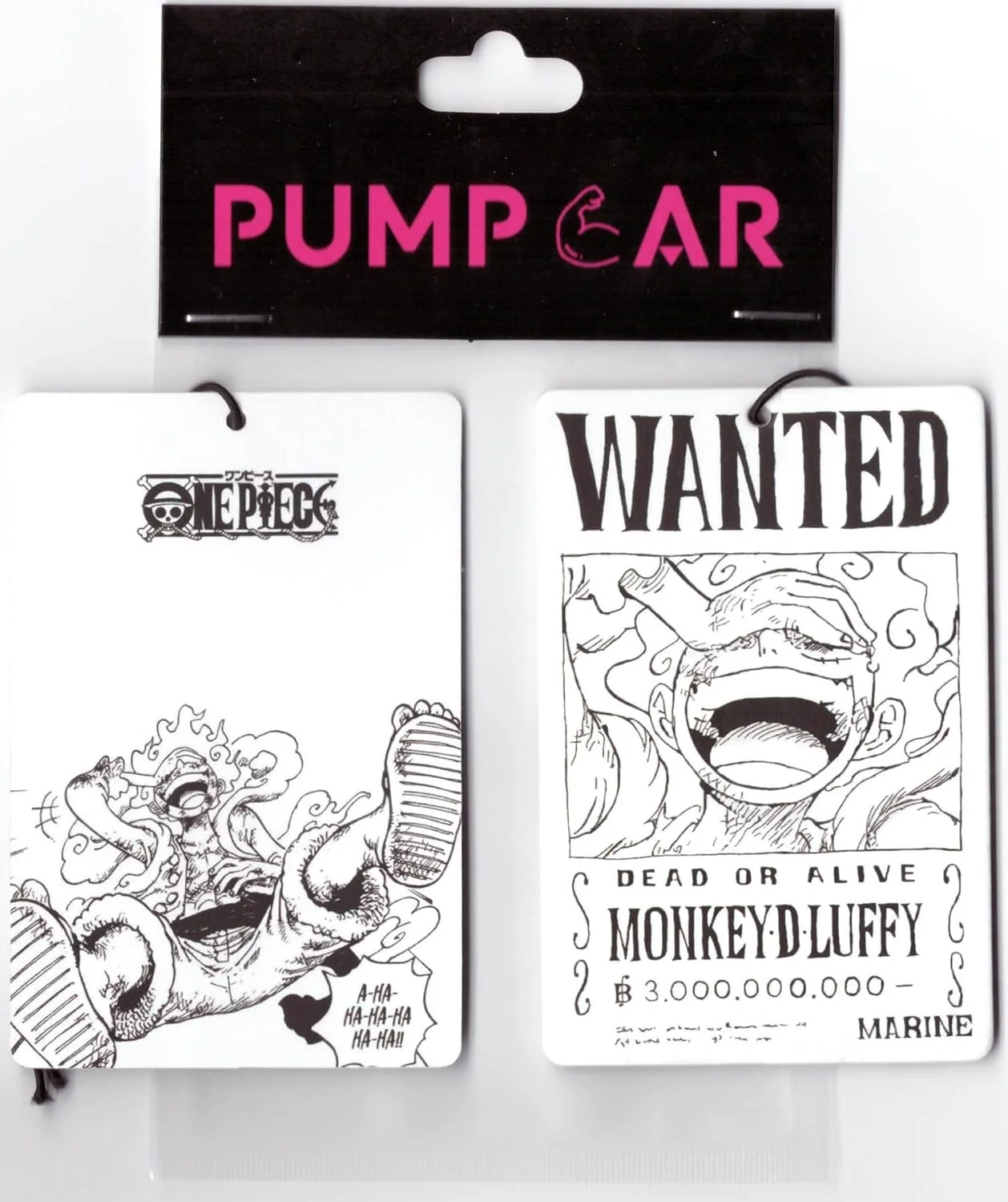 خوشبو کننده هوا طرح انیمه ای لوفی، دو رو، با رایحه وانیل، مناسب خودرو، 2 عدد، آویز آینه خودرو، لوازم جانبی داخلی، هدیه