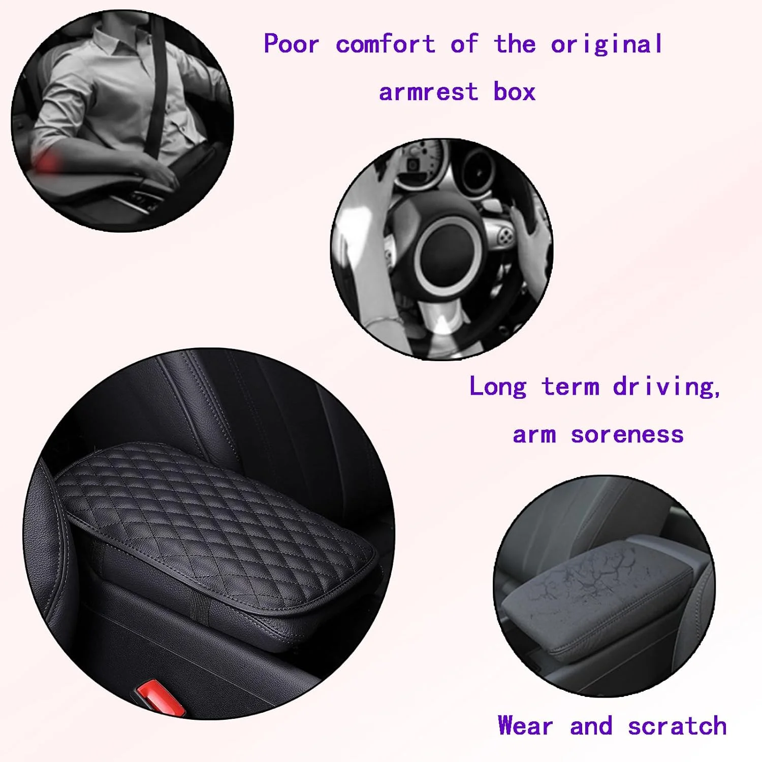 روکش کنسول وسط چرمی خودرو Duomama - ضد آب، ضد لغزش، محافظ پنجه حیوانات خانگی - لوازم جانبی داخلی خودرو - سایز S (30cmx20cm) - مشکی روکش کنسول وسط چرمی خودرو Duomama - ضد آب، ضد لغزش، محافظ پنجه حیوانات خانگی - لوازم جانبی داخلی خودرو - سایز S (30cmx20cm) - مشکی