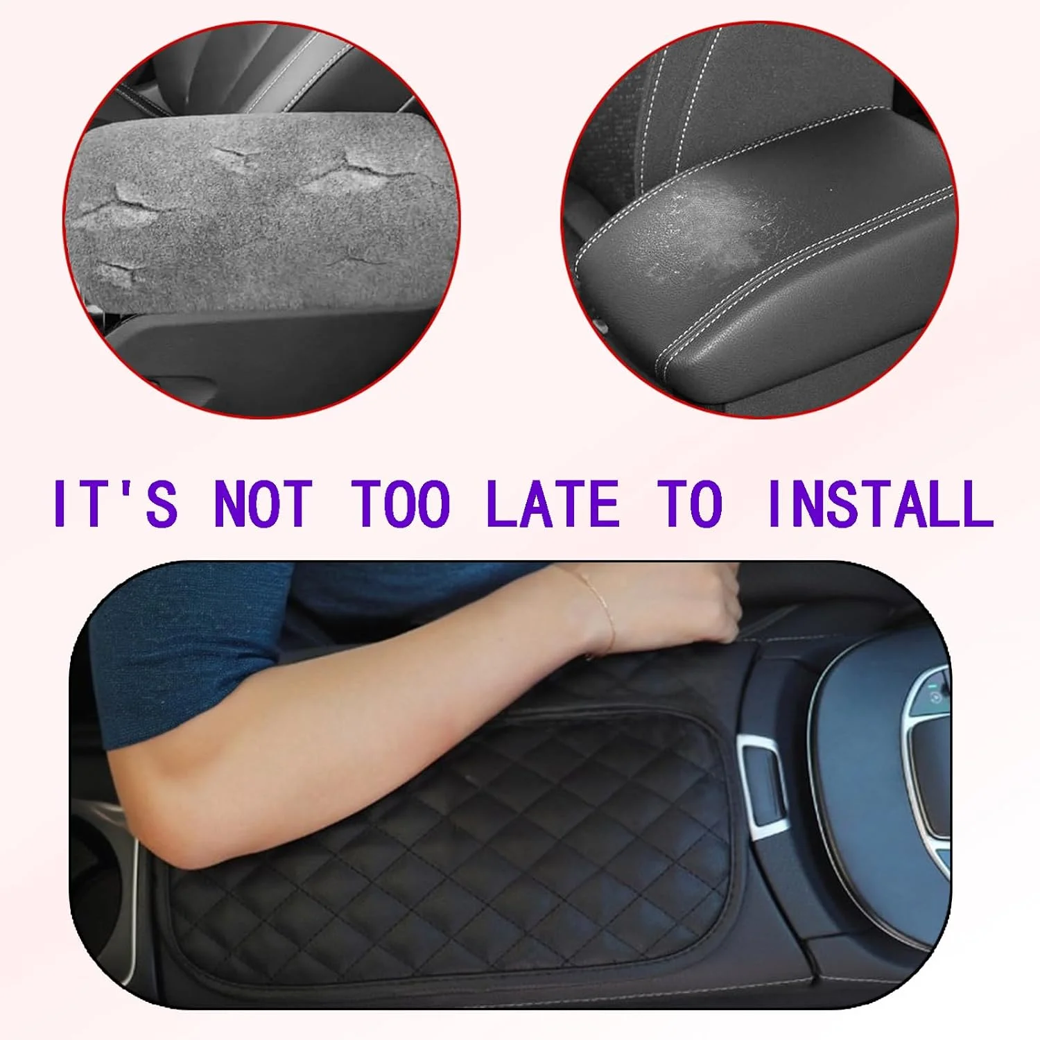 روکش کنسول وسط چرمی خودرو Duomama - ضد آب، ضد لغزش، محافظ پنجه حیوانات خانگی - لوازم جانبی داخلی خودرو - سایز S (30cmx20cm) - مشکی روکش کنسول وسط چرمی خودرو Duomama - ضد آب، ضد لغزش، محافظ پنجه حیوانات خانگی - لوازم جانبی داخلی خودرو - سایز S (30cmx20cm) - مشکی