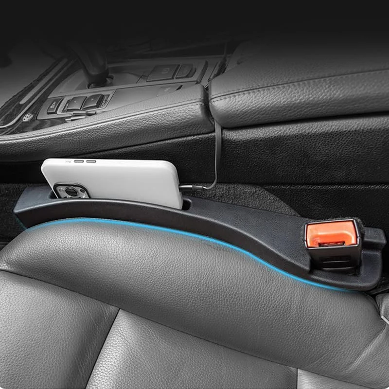 پرکننده شکاف صندلی خودرو با اندازه جهانی، بسته 2 عددی سازمان دهنده جیبی جانبی، مسدود کننده شکاف، لوازم جانبی ایده آل خودرو