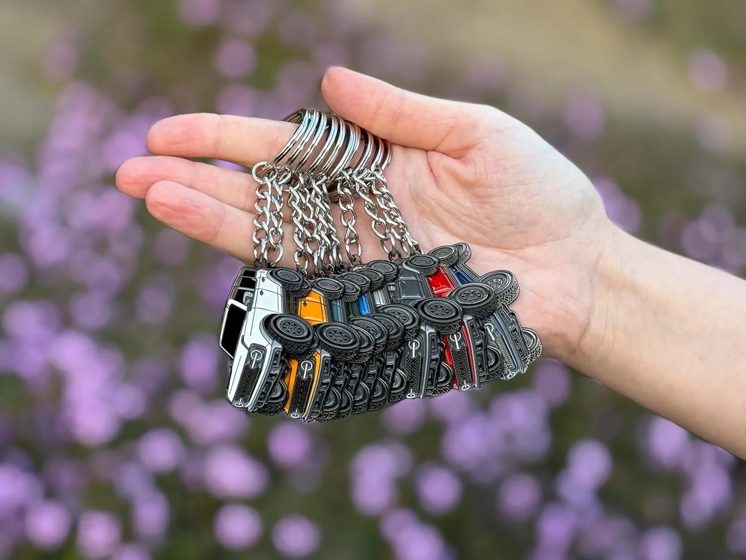 جاکلیدی برونکو چهار چرخ، لوازم جانبی، جاکلیدی 4 درب، روکش جاکلیدی جذاب، سازگار با فورد برونکو 2021 2022 2023