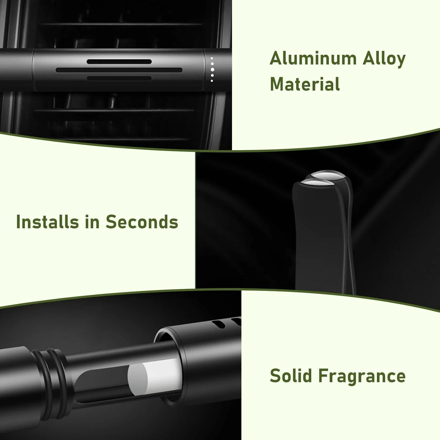 خوشبو کننده هوای خودرو، پخش کننده رایحه گیره دریچه هوا، چوب های روغن معطر، گیره دریچه پخش کننده با 10 چوب پرکننده 6 رایحه روغن معطر برای زنان مردان لوازم جانبی تزئینات عطر خودرو خوشبو کننده هوای خودرو، پخش کننده رایحه گیره دریچه هوا، چوب های روغن معطر، گیره دریچه پخش کننده با 10 چوب پرکننده 6 رایحه روغن معطر برای زنان مردان لوازم جانبی تزئینات عطر خودرو