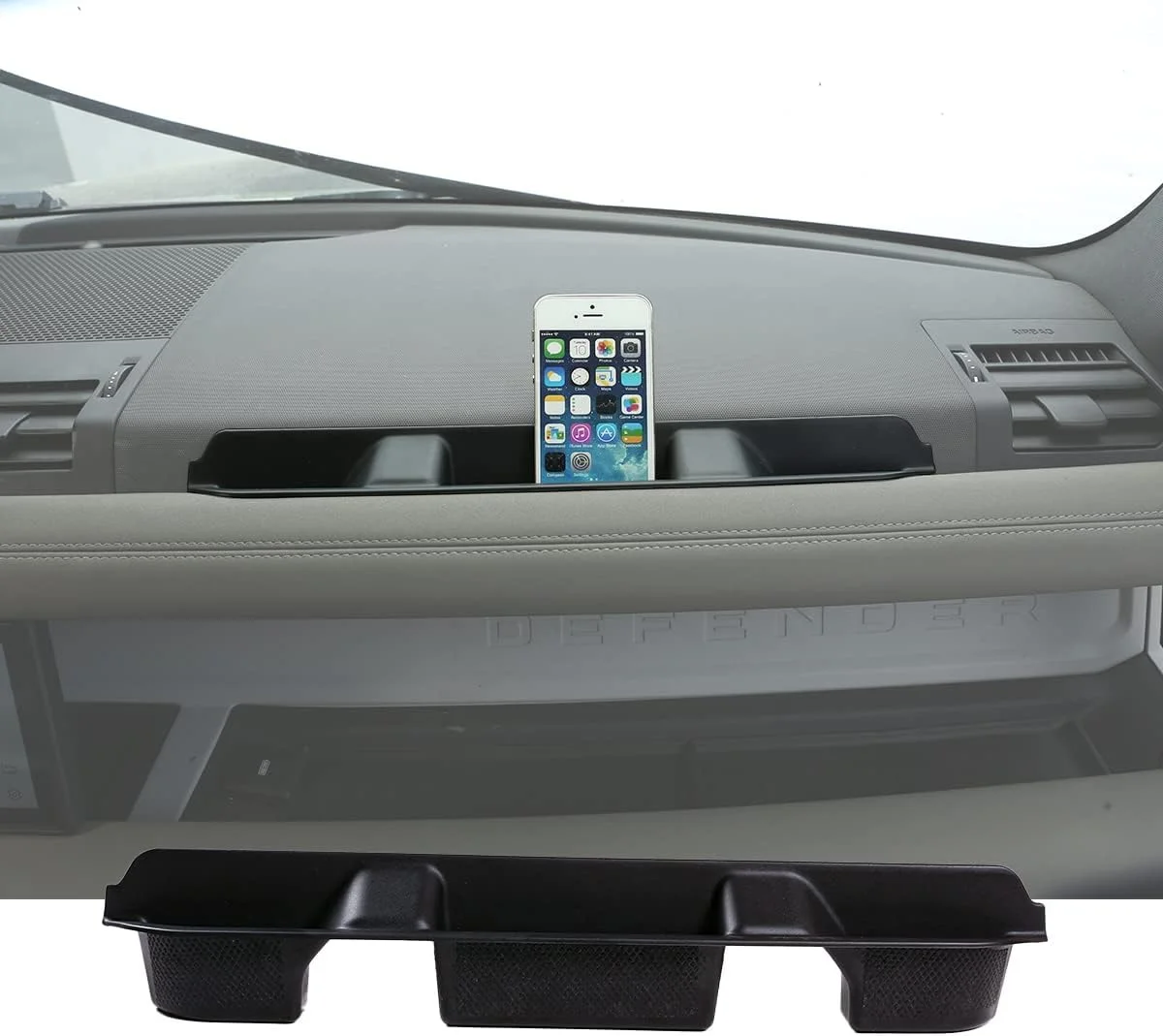 جعبه داشبورد سمت کمک راننده YIWANG ABS مشکی مناسب لند روور دیفندر 90 110 2020-2022 لوازم جانبی خودرو جعبه داشبورد سمت کمک راننده YIWANG ABS مشکی مناسب لند روور دیفندر 90 110 2020-2022 لوازم جانبی خودرو