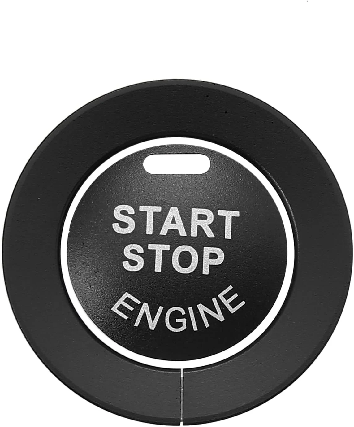 روکش دکمه استارت و استاپ موتور خودرو X AUTOHAUX مناسب برای اینفینیتی Q50 Q60 QX60، نیسان آلتیما، ماکسیما، تیتان، پث‌فایندر، لوازم جانبی خودرو، حلقه تزئینی، محافظ، استیکر، مشکی