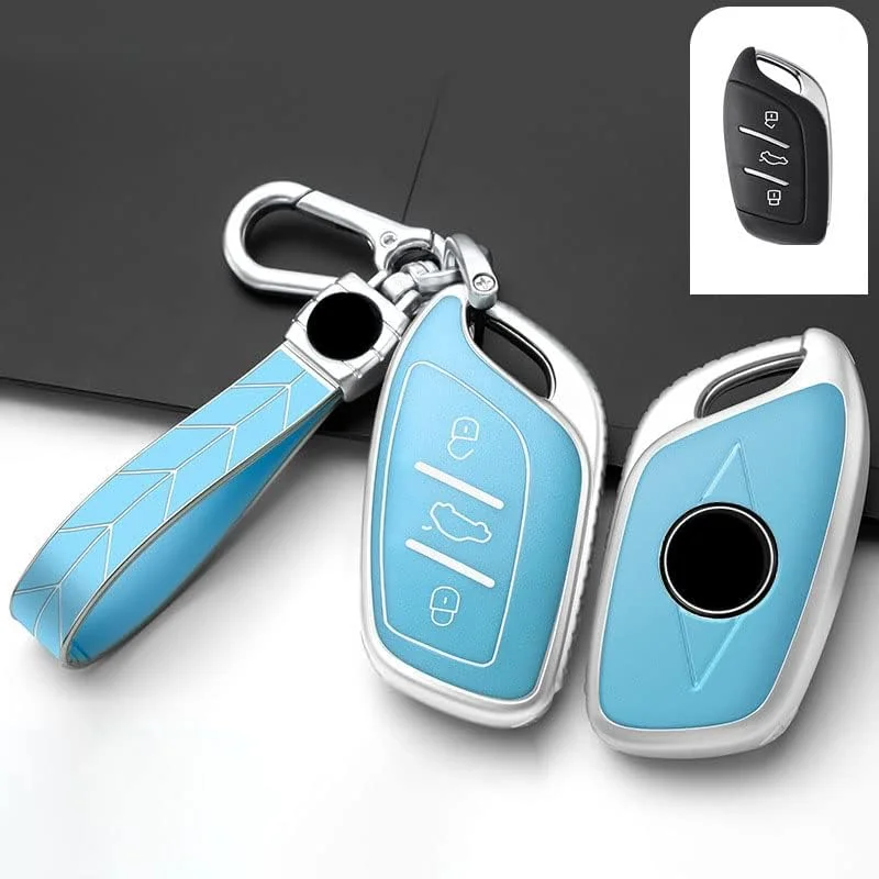 قاب محافظ کلید هوشمند خودرو از جنس TPU نرم، مناسب برای رووی I5 I6 RX3 RX5 RX8 ERX5 و ام جی ZS EV MG6 EZS HS EHS، لوازم جانبی محافظت
