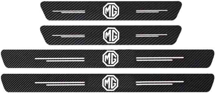 4 عدد محافظ رکاب درب خودرو، مناسب برای ام جی موریس گاراژ هکتور TF ZR ZS HS GS GT RX5 RX8 MG6 MG3 MG5 MG7، محافظ خراش رکاب درب خودرو، پدال تزئینی غیر لغزنده