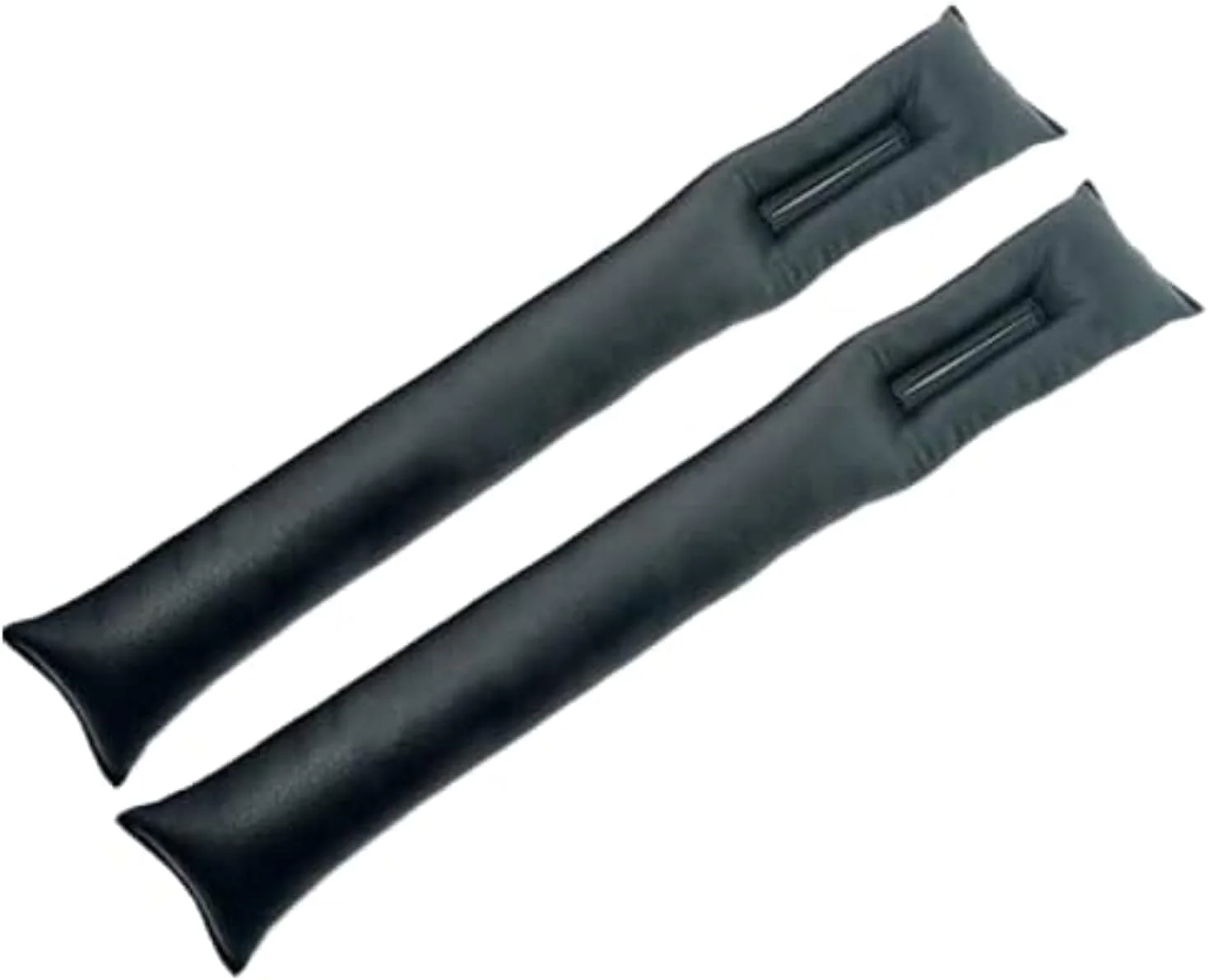 پرکننده شکاف صندلی خودرو برای مدل S line، پد بالشتکی نرم پرکننده شکاف ترمز دستی جانبی صندلی خودرو، جهانی برای وسایل نقلیه/خودرو، ضد نشت، جلوگیری از افتادن، 2 عدد (مشکی)