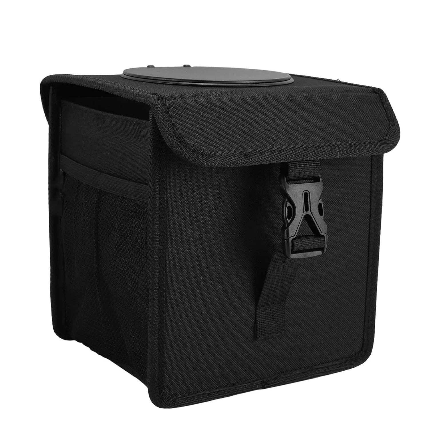 سطل زباله تاشو خودرو XUMIUZIY، سطل زباله آویز ضد آب قابل حمل، کیف نگهداری قابل استفاده مجدد پارچه نایلونی 210D برای خودرو، لوازم جانبی داخلی خودرو