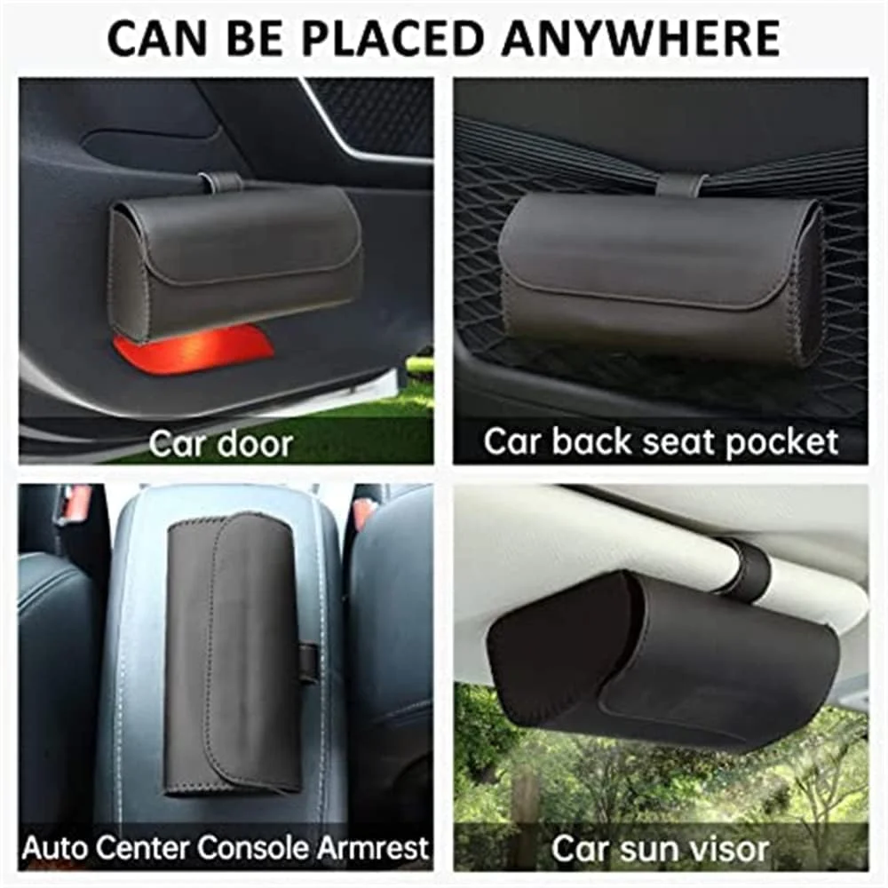 نگهدارنده عینک آفتابی خزنه برای آفتابگیر خودرو، جعبه جهانی سازمان دهنده عینک اتومبیل، لوازم جانبی آفتابگیر خودرو، جعبه محافظ نگهداری عینک با بست مغناطیسی مخفی برای خانم ها و آقایان