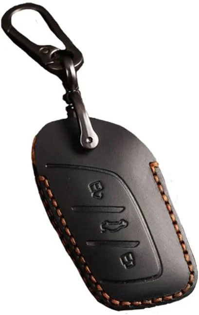 جلد چرمی محافظ کلید خودرو، جاکلیدی مناسب برای رووی I5 I6 Rx3 Rx5 Ei6 و ام جی 6 Zs 3rd HS EZS