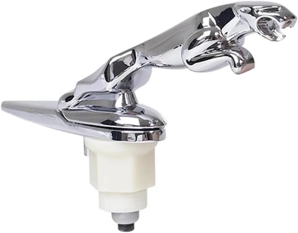 آرم سه بعدی خودرو مناسب جگوار، لوگوی جلوی خودرو، تزئین کاپوت، روکش کرومی طرح عقاب، لوازم جانبی خودرو برای جگوار XF XJ XE XK XKR XFL XJS E