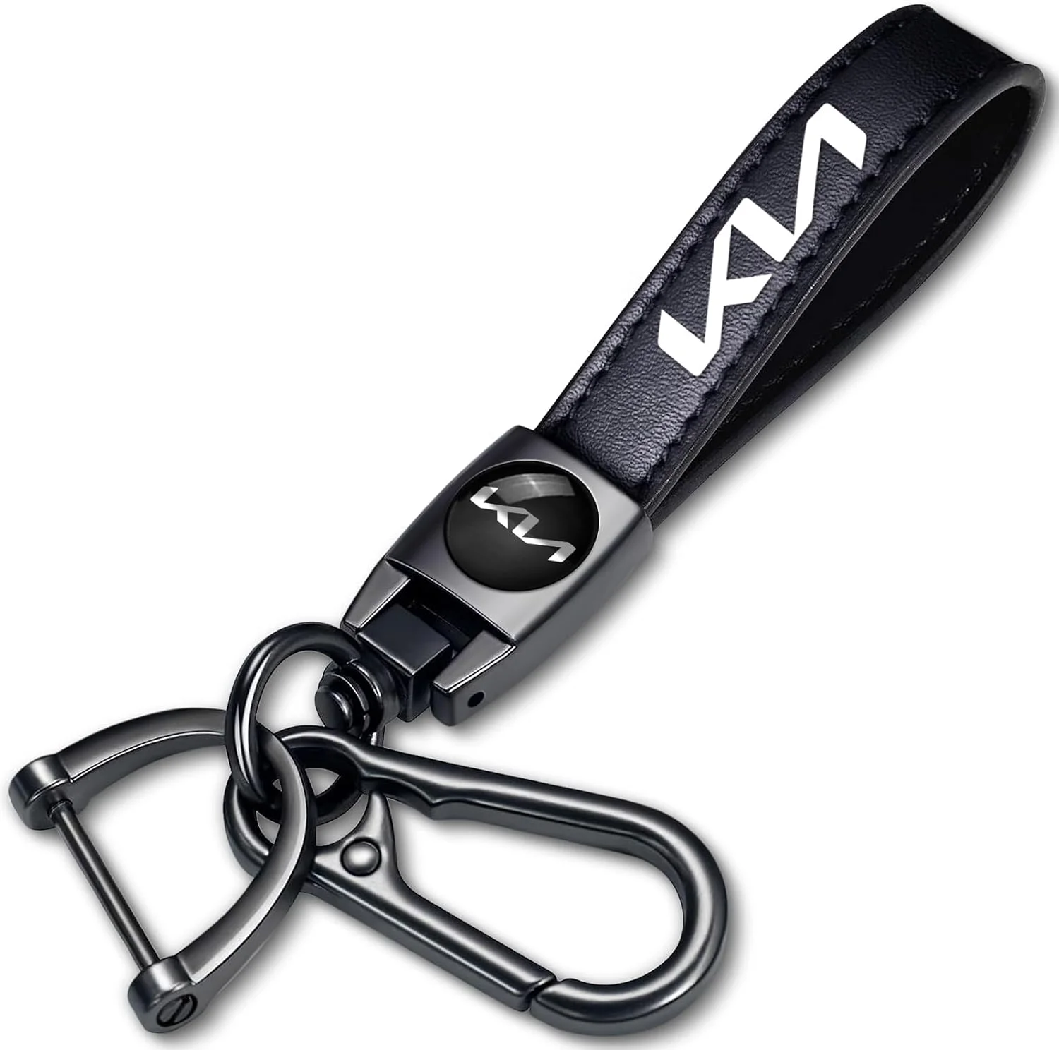 جاکلیدی خودرو PHOUNEAZS، لوازم جانبی داخلی خودرو جاکلیدی چرمی برای خودروهای سواری، شاسی بلند و کامیون