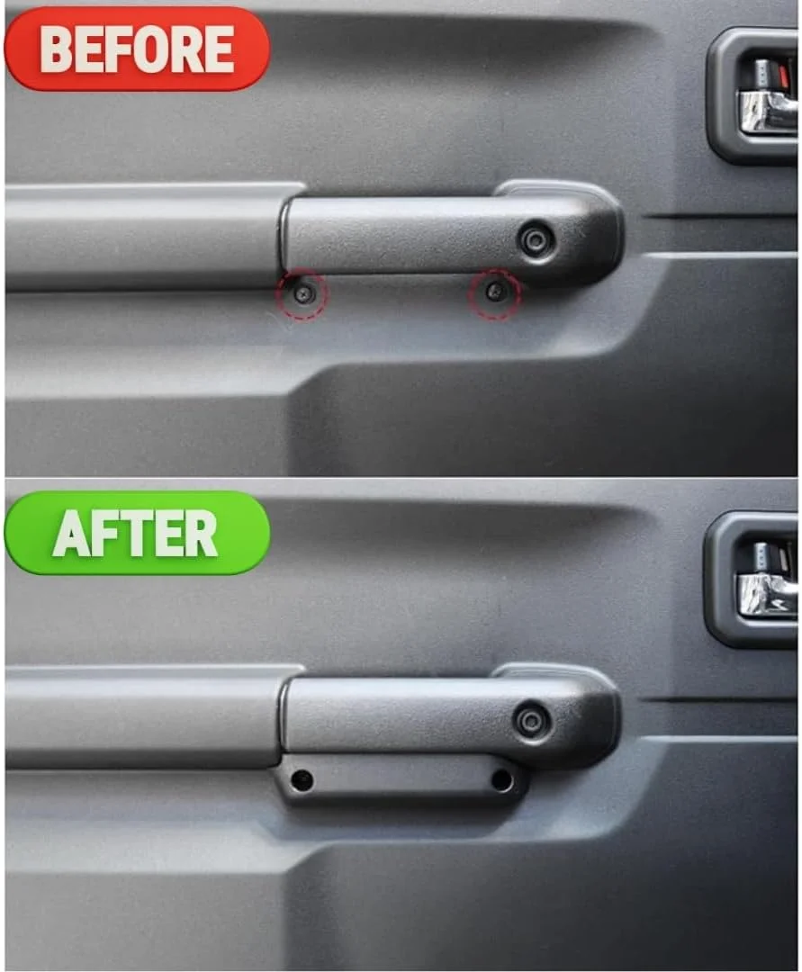 سینی افزایش فضای ذخیره سازی دستگیره درب برای سوزوکی جیمنی JB64 JB74 مدل 2019 تا 2024 | جعبه ذخیره سازی دسته درب خودرو | لوازم جانبی سوزوکی جیمنی 2024