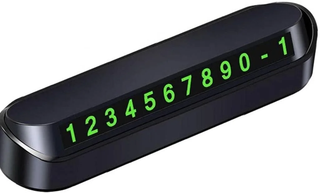 کارت پارک موقت خودرو، کارت شماره تلفن، پلاک شماره تلفن، توقف پارک در لوازم جانبی خودرو با طراحی حرفه ای