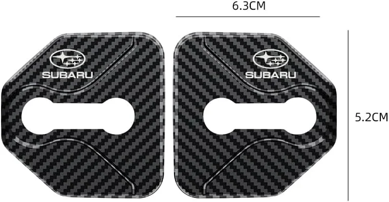 ۴ عدد روکش محافظ قفل درب خودرو مناسب برای سوبارو WRX STI Foresters Imprezas Legacy Outback BRZ XV Ascent (آبی) ۴ عدد روکش محافظ قفل درب خودرو مناسب برای سوبارو WRX STI Foresters Imprezas Legacy Outback BRZ XV Ascent (آبی)