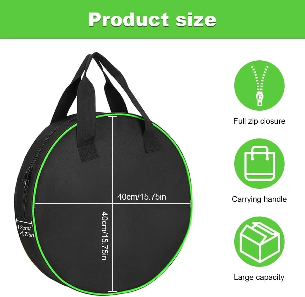 کیف کابل خودرو برقی، کیف مقاوم در برابر آب کابل کاروان، کیف قابل حمل کابل خودرو برقی، کیف نگهداری کابل شارژ، کیف نگهداری کابل ضد آب و بادوام برای انواع کابل ها و لوازم جانبی خودرو