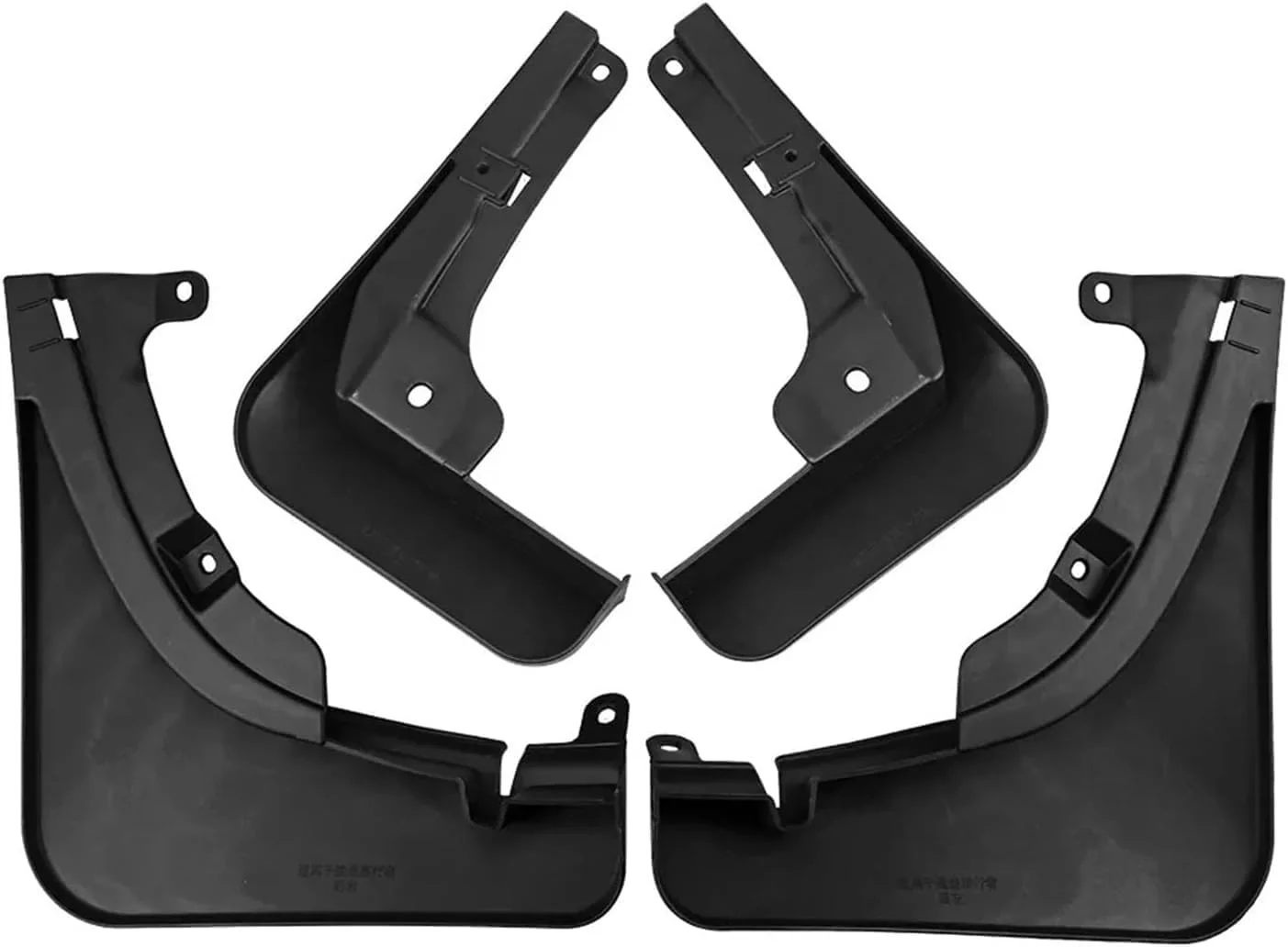 گل پخش کن سازگار با چری جتور T2 T1 مدل 2023 2024، محافظ پاشش گل، لوازم جانبی خودرو (مشکی، 4 عدد)