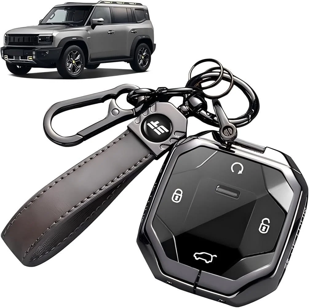 محافظ ریموت کلید سازگار با جتور T2، لوازم جانبی جتور T2 و قاب کلید، روکش آلیاژی کلید، کلیدهای خودرو را با سبکی بادوام محصور می کند