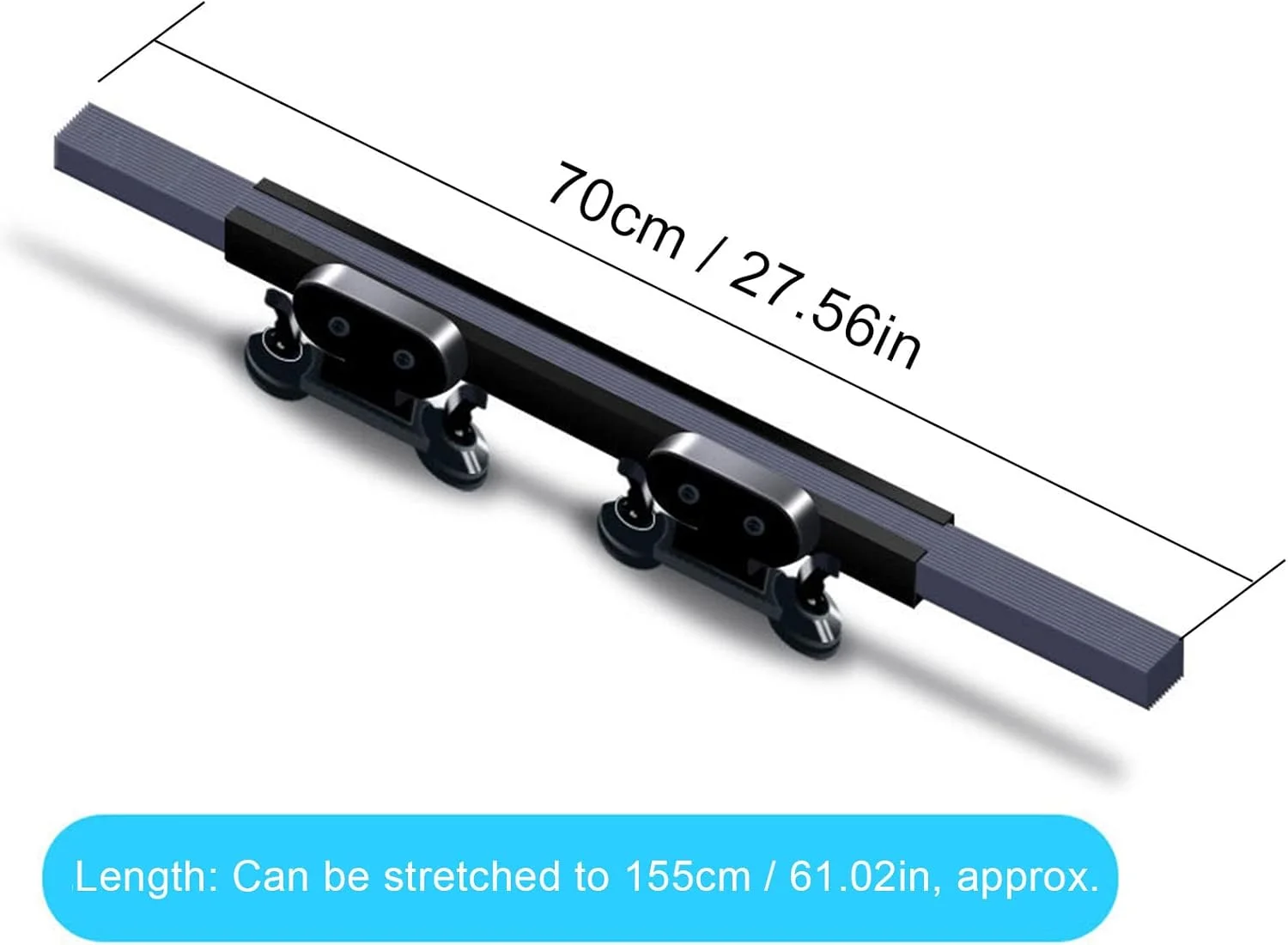 سایبان جمع شونده خودرو، پوشش شیشه جلو خودرو از فویل آلومینیومی با عرض 70 سانتی متر و مکنده برای لوازم جانبی خودرو
