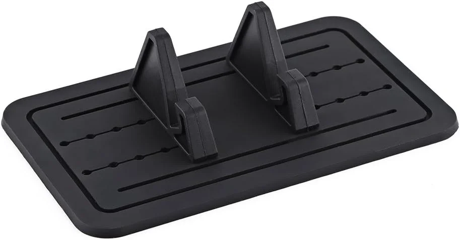 پد نگهدارنده گوشی موبایل سیلیکونی داشبورد خودرو، پایه ضد لغزش با قابلیت تنظیم عرض برای هر تلفن هوشمند، GPS، تبلت و لوازم جانبی الکترونیکی