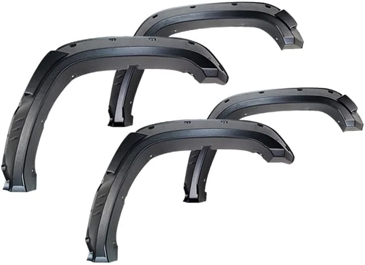 محافظ ابرویی چرخ خودرو LIULAOGEN برای SUZUKI JIMNY JB74، گلگیرهای جهانی برای لوازم جانبی خودرو