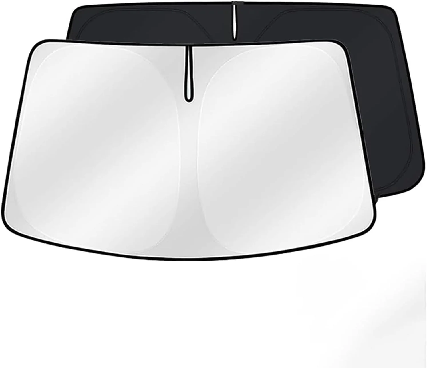 آفتابگیر شیشه جلوی خودرو برای نیسان ایکس تریل T33 مدل 2022 2023 2024، سایه بان تاشو ضد اشعه ماوراء بنفش از جنس پارچه آکسفورد، لوازم جانبی داخلی خودرو