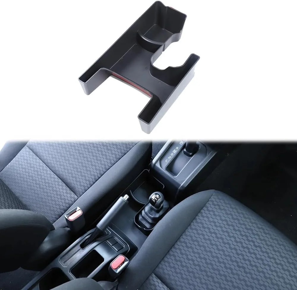 لوازم جانبی داخلی خودرو برای سوزوکی جیمنی 2019 2020 2021 2022 2023 2024 2025 4WD، جعبه ذخیره سازی دنده، سینی سازمان دهنده کنسول وسط